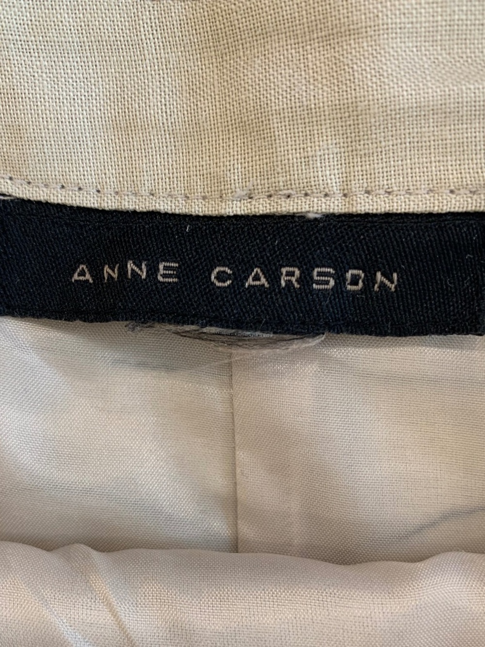 Women’s Embroidered A-Line Skirt in Cream and Black - Picture 2 of 9